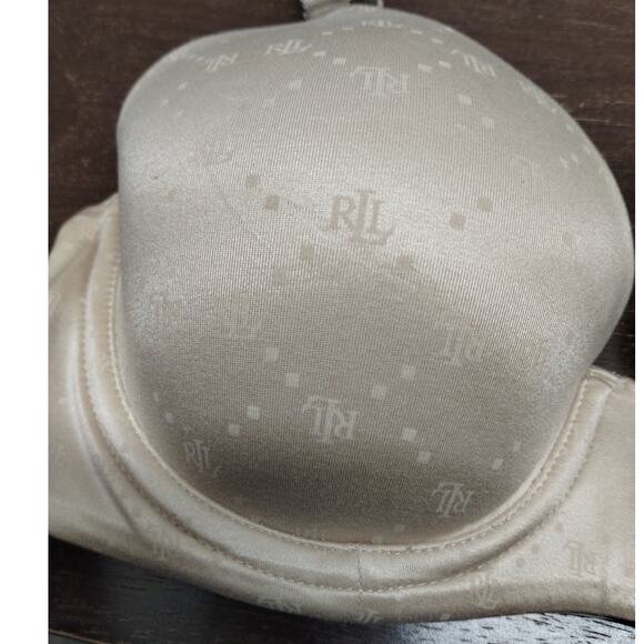 Lauren Ralph Lauren 32D Truffle Comfort Collection Full Coverage T-Shirt Bra - Picture 4 of 8